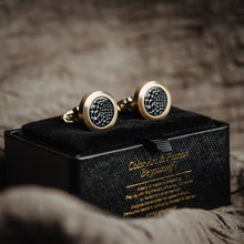 Lade das Bild in den Galerie-Viewer, Manschettenknöpfe - Black-Gold