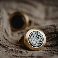 Lade das Bild in den Galerie-Viewer, Manschettenknöpfe - Black-Gold
